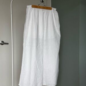 J. Crew Side-Slit Maxi Skirt